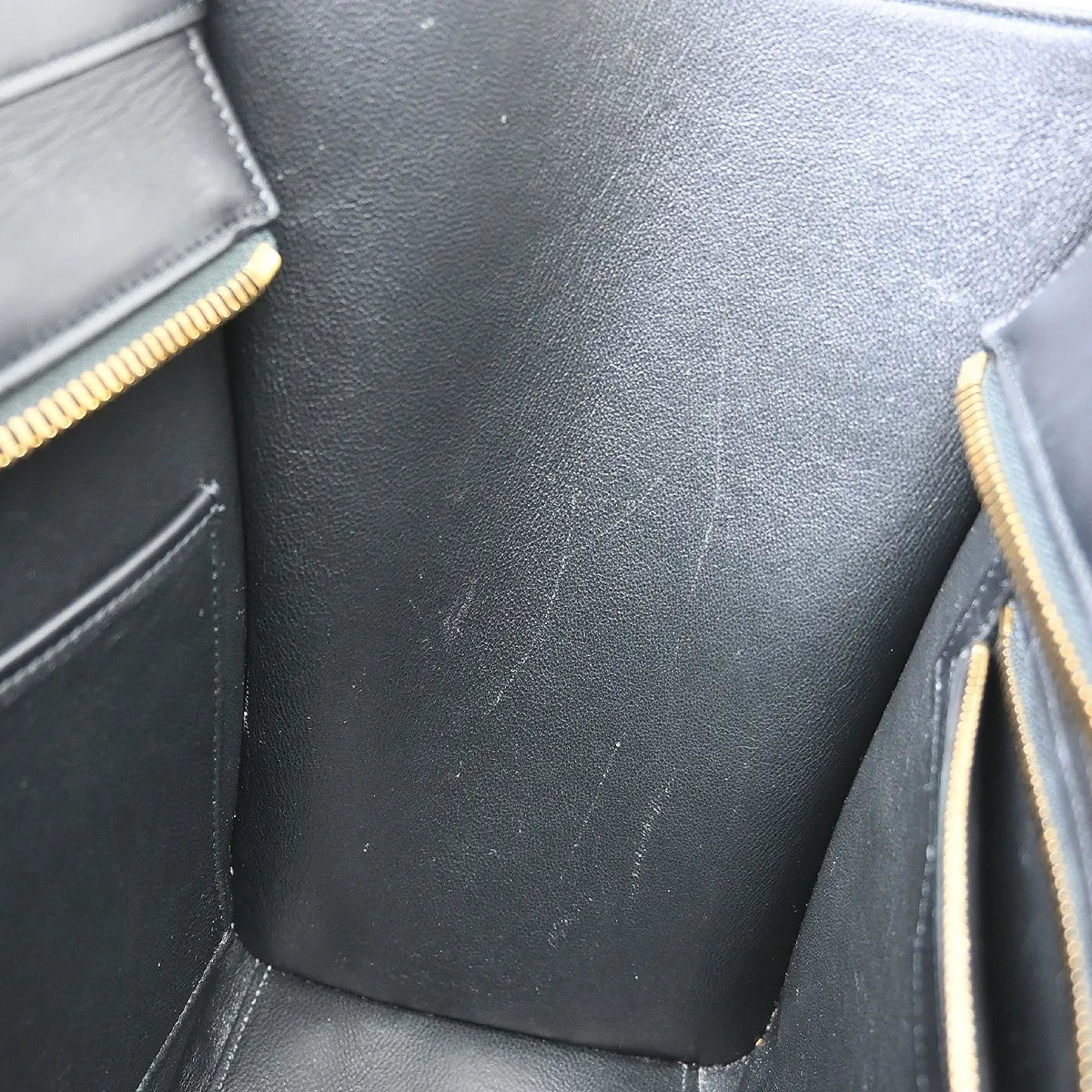Celine Tricolor Shoulder Luggage Leather, Multicolour, Leather, Tote Bag