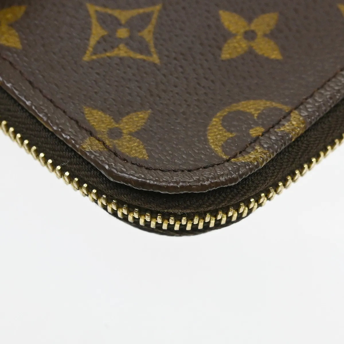 Louis Vuitton Poche Documents Monogram Canvas, Brown, Canvas, Clutch