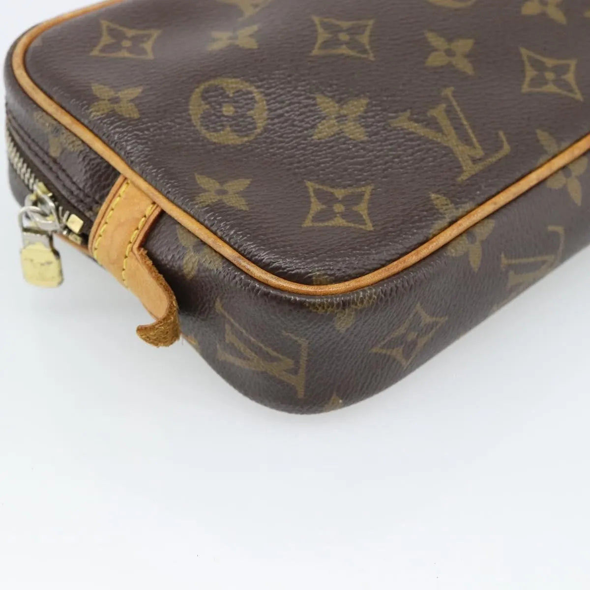 Louis Vuitton Pochette Marly Bandouliere Monogram Canvas, Brown, Canvas, Clutch