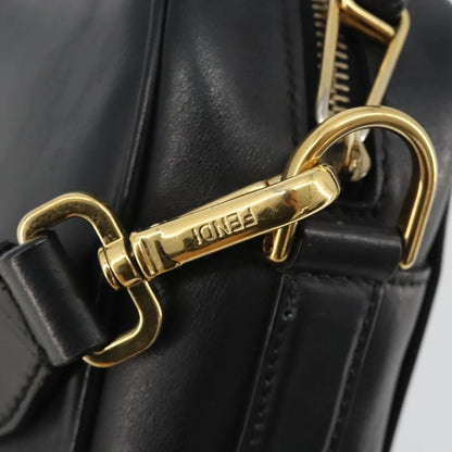 Fendi F is Fendi Camera Leather, Navy, Leather, Shoulder Bag