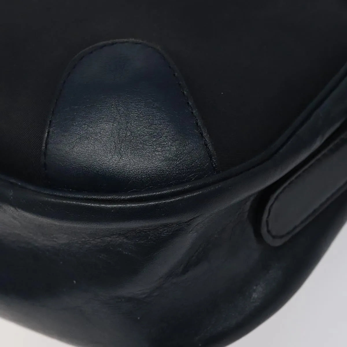 Burberry Vintage Canvas, Navy, Canvas, Shoulder Bag