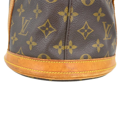 Louis Vuitton Bucket Monogram Canvas, Brown, Canvas, Tote Bag