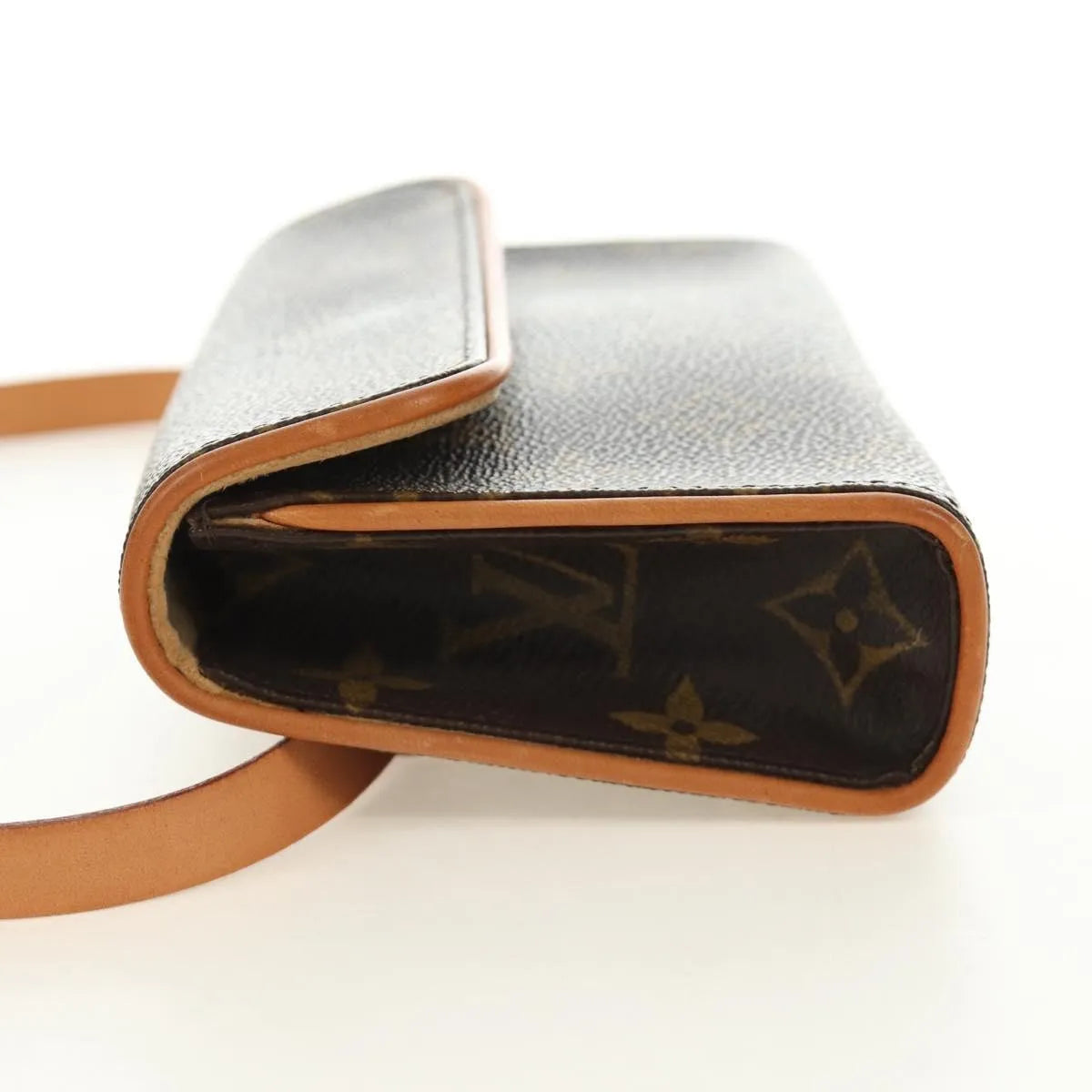 Louis Vuitton Florentine Waist Monogram Canvas, Brown, Canvas, Clutch