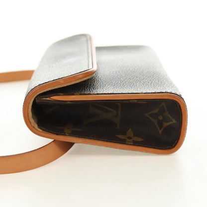 Louis Vuitton Florentine Waist Monogram Canvas, Brown, Canvas, Clutch