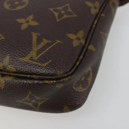 Louis Vuitton Pochette Accessoires NM Monogram Canvas, Brown, Canvas, Clutch