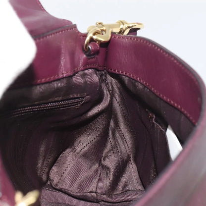 Salvatore Ferragamo Sofia Satchel Smooth Leather, Purple, Leather, Handbag