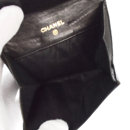 Chanel Timeless CC Bifold Wallet Caviar, Black, Calfskin, Wallet