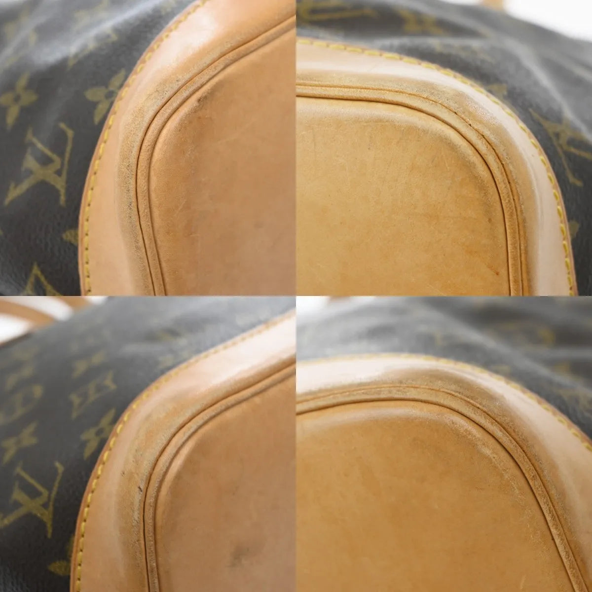 Louis Vuitton Alma Monogram, Brown, Canvas, Handbag