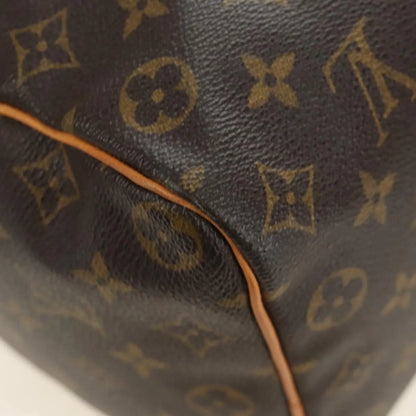 Louis Vuitton Speedy Monogram Canvas, Brown, Canvas, Handbag