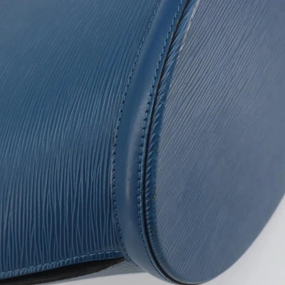 Louis Vuitton Saint Jacques Epi, Blue, Leather, Shoulder Bag