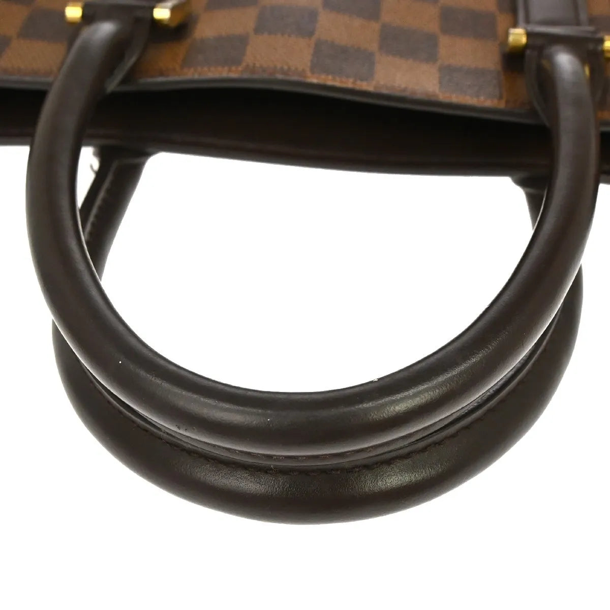 Louis Vuitton Venice Sac Plat Damier, Brown, Canvas, Tote Bag