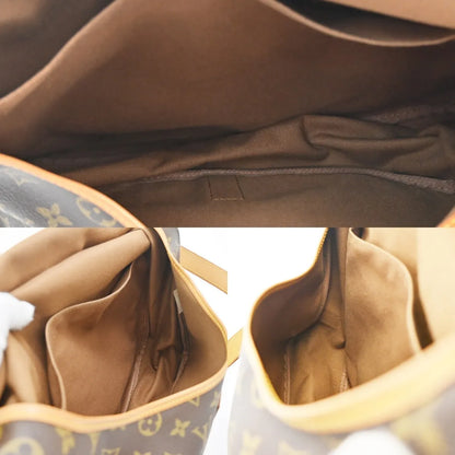 Louis Vuitton Saumur Monogram Canvas, Brown, Canvas, Shoulder Bag