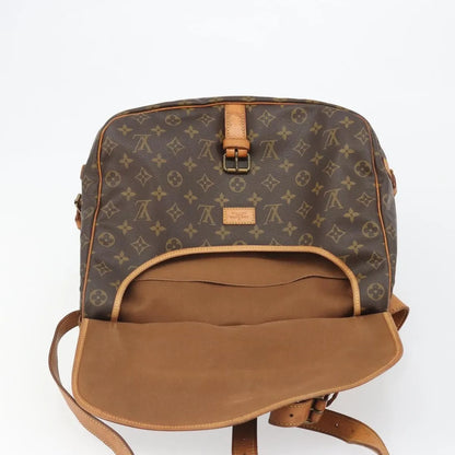 Louis Vuitton Saumur Monogram Canvas, Brown, Canvas, Shoulder Bag