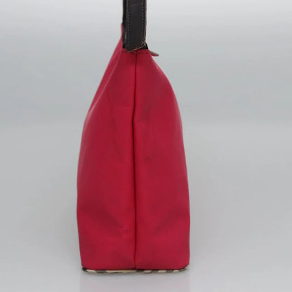 Burberry Nova Check Blue Label Nylon, Pink, Nylon, Shoulder Bag