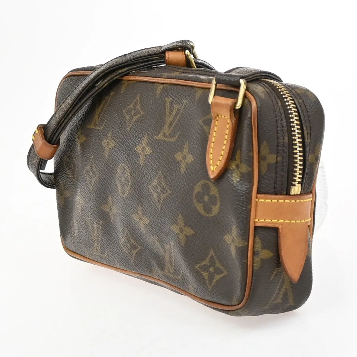 Louis Vuitton Pochette Marly Bandouliere Monogram Canvas, Brown, Canvas, Shoulder Bag