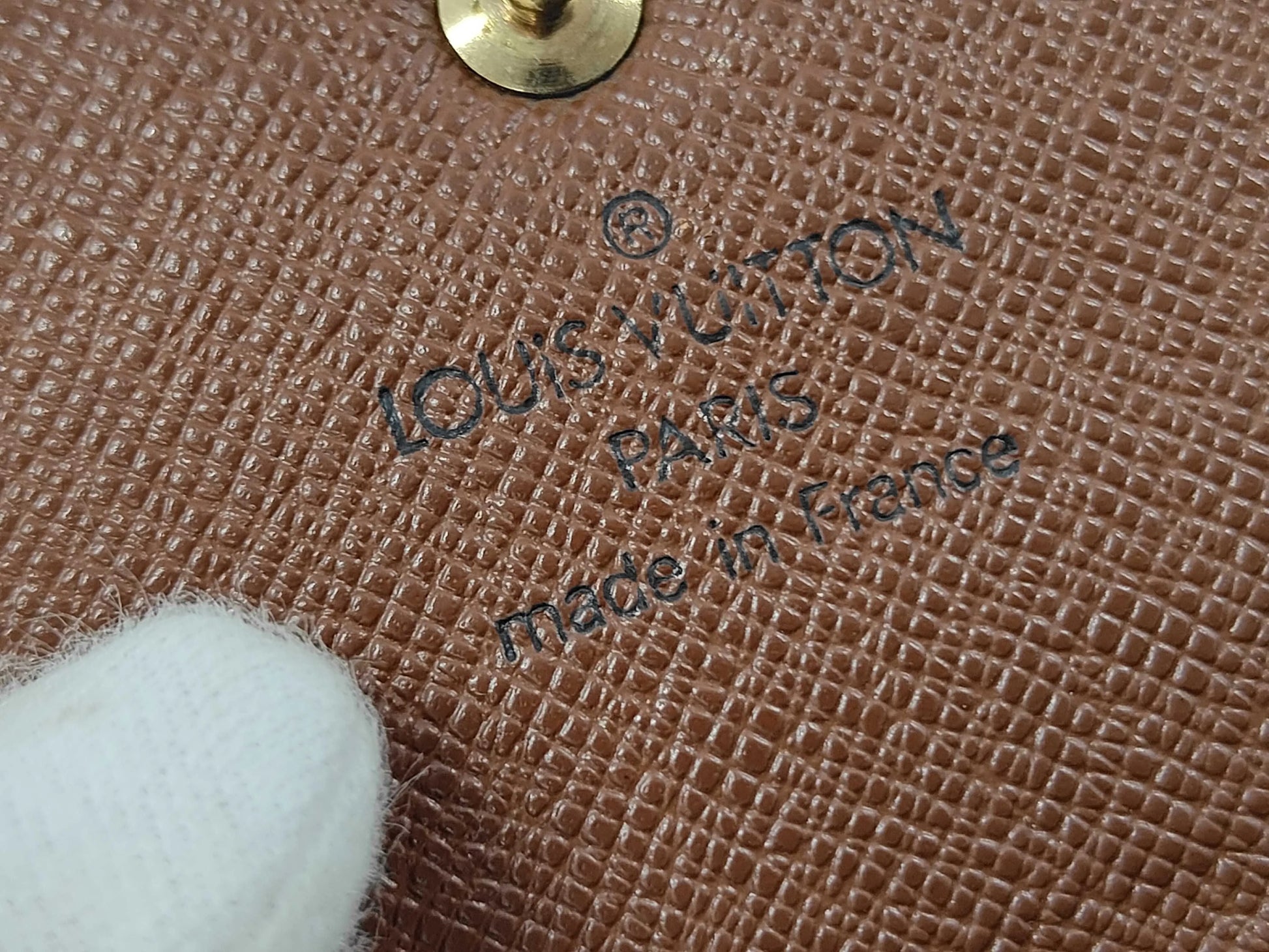 Louis Vuitton Porte Tresor International Monogram Canvas, Brown, Canvas, Wallet