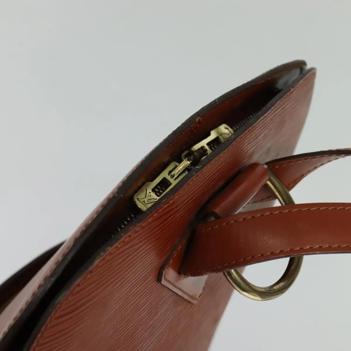 Louis Vuitton Gobelins Epi Leather, Brown, Leather, Backpack