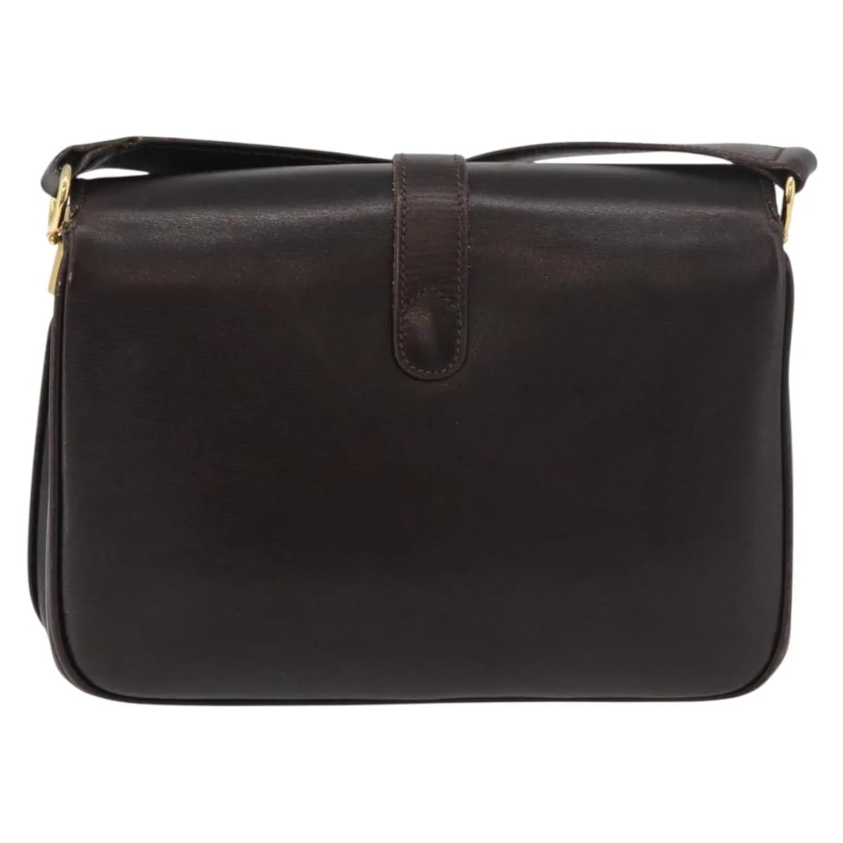 Gucci Vintage Leather, Brown, Leather, Shoulder Bag