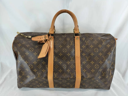 Louis Vuitton Keepall Monogram Canvas, Multicolour, Canvas, Travel Bag