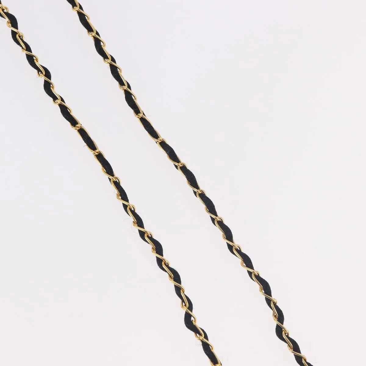 "Chanel CC Perfume Bottle Pendant Chain Long Metal with Leather, Crystals and Faux Pearl", Gold, Metal, Necklace