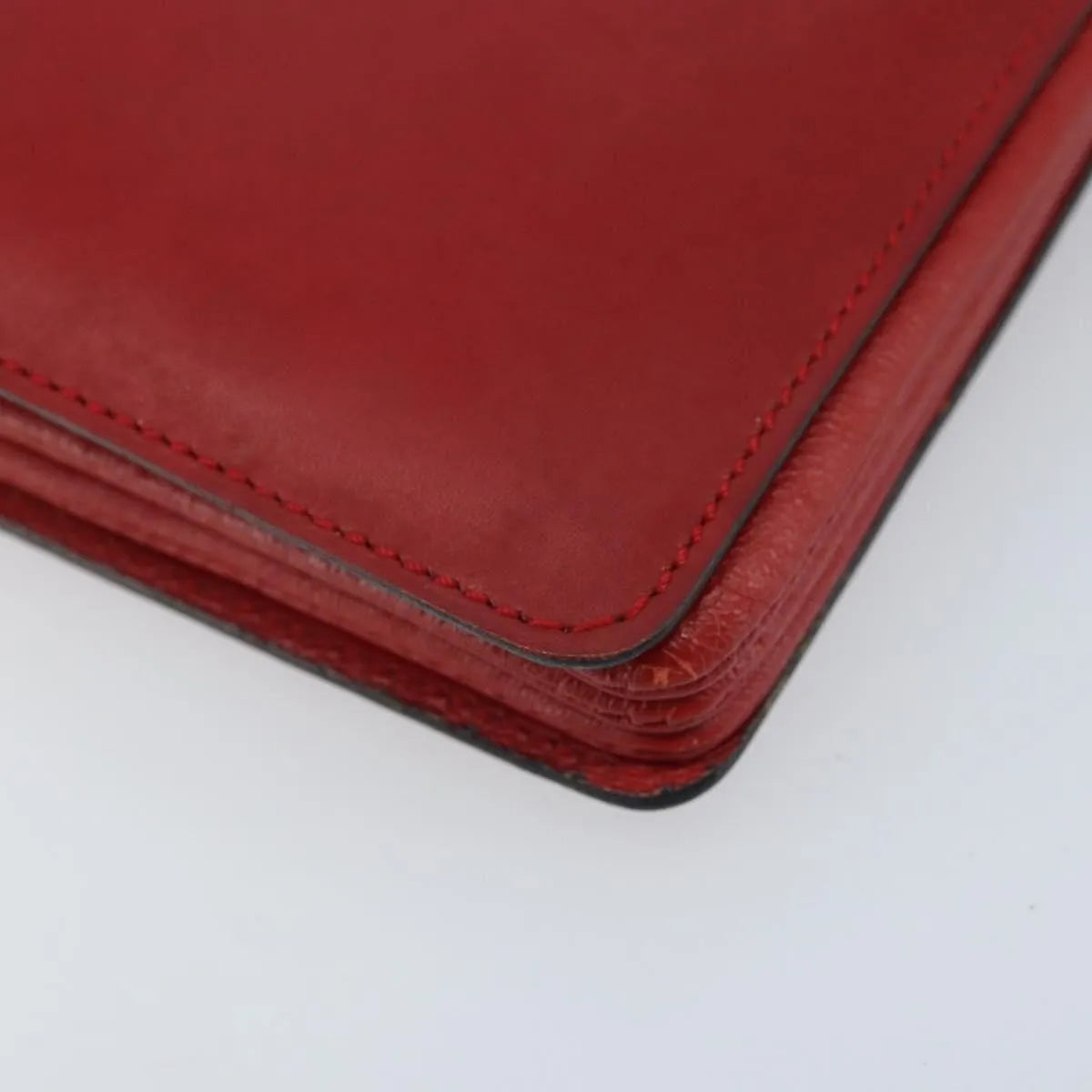 Celine Vintage Leather, Red, Leather, Shoulder Bag