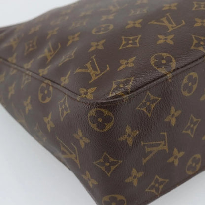 Louis Vuitton Looping Monogram Canvas, Brown, Canvas, Handbag