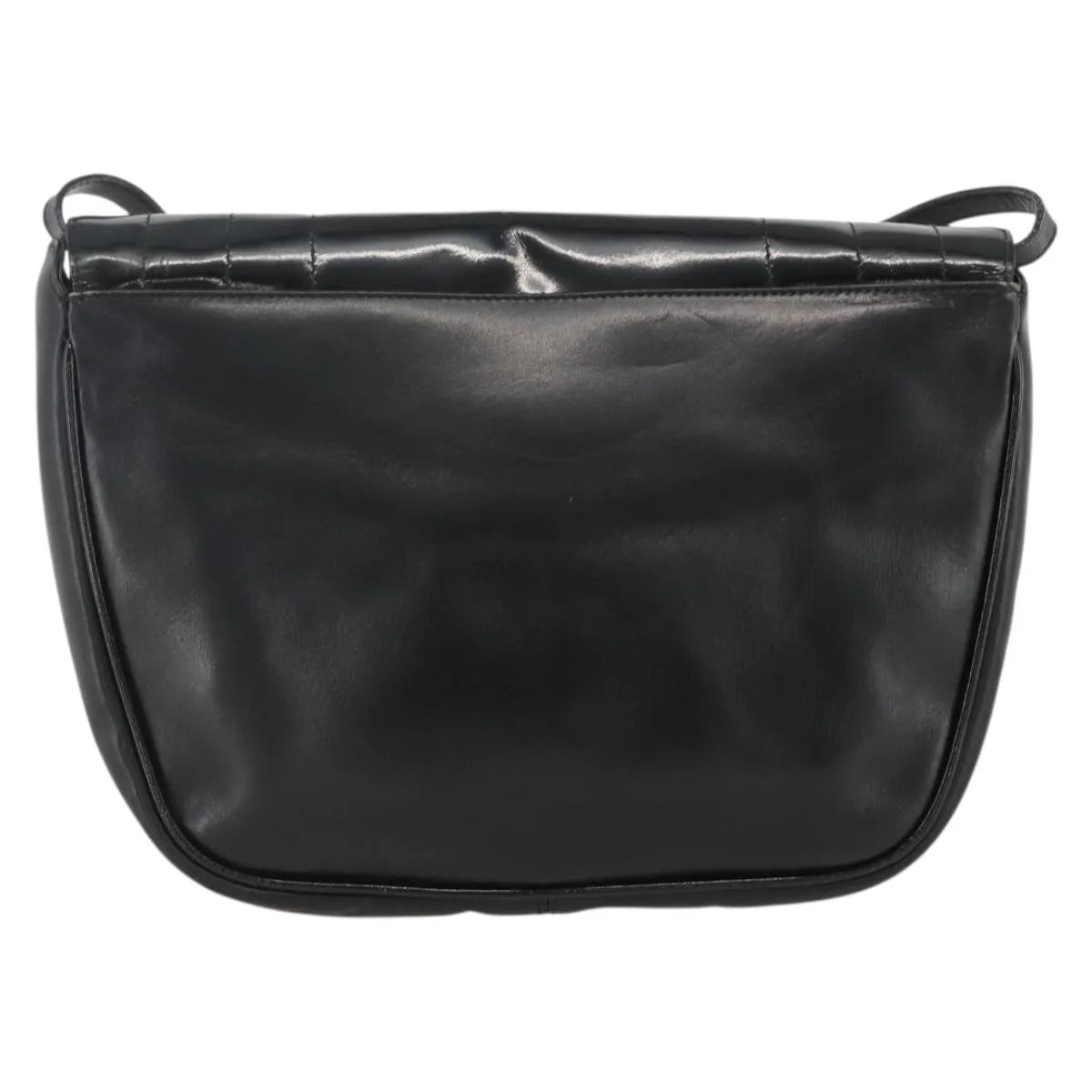 Salvatore Ferragamo Flap Shoulder Patent leather, Black, Patent Leather, Shoulder Bag