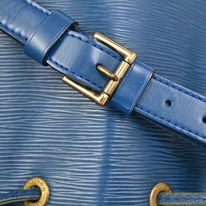 Louis Vuitton Petit Noe Epi Leather, Blue, Leather, Shoulder Bag