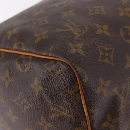 Louis Vuitton Speedy Monogram Canvas, Brown, Canvas, Handbag