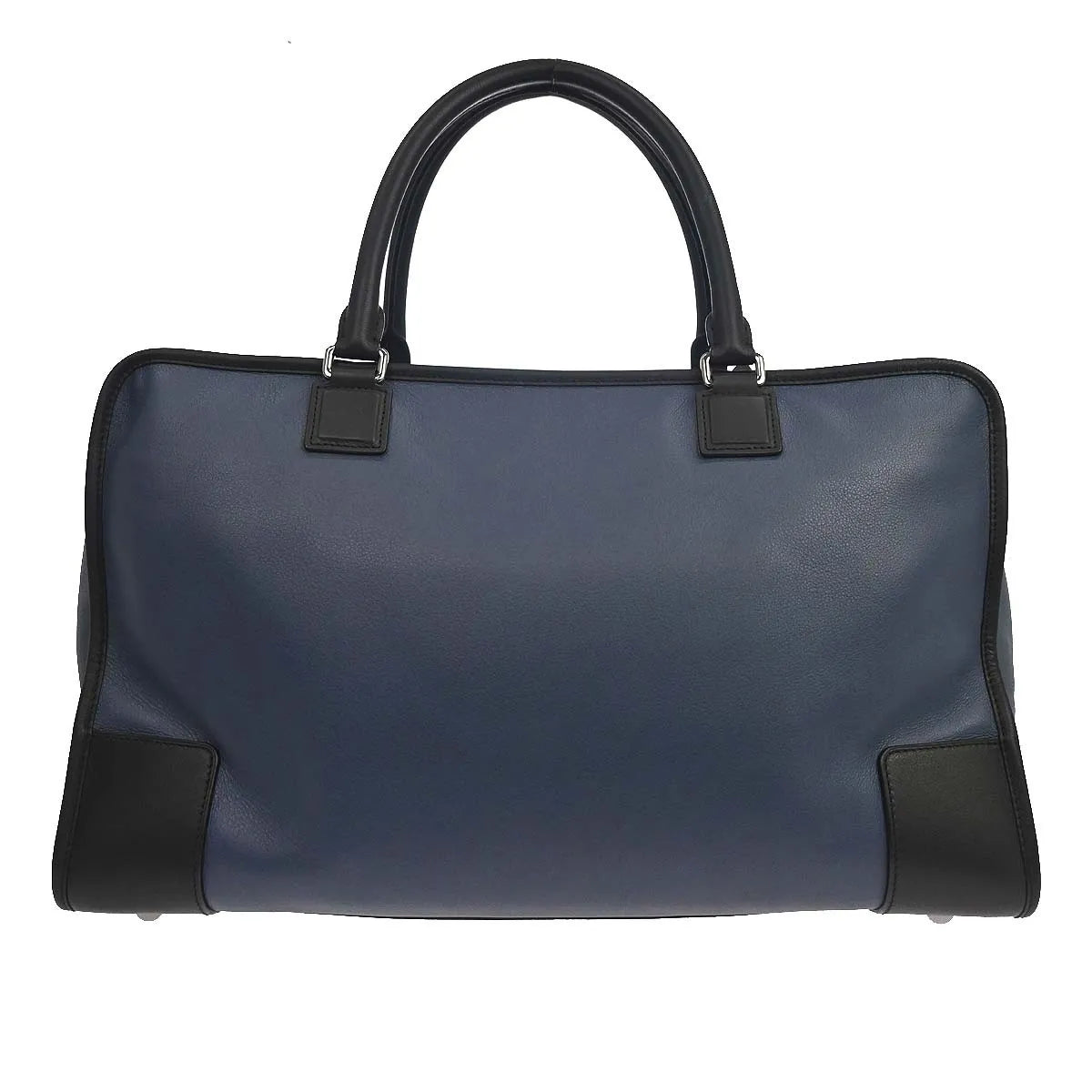 Loewe Amazona NM Leather, Navy, Leather, Handbag