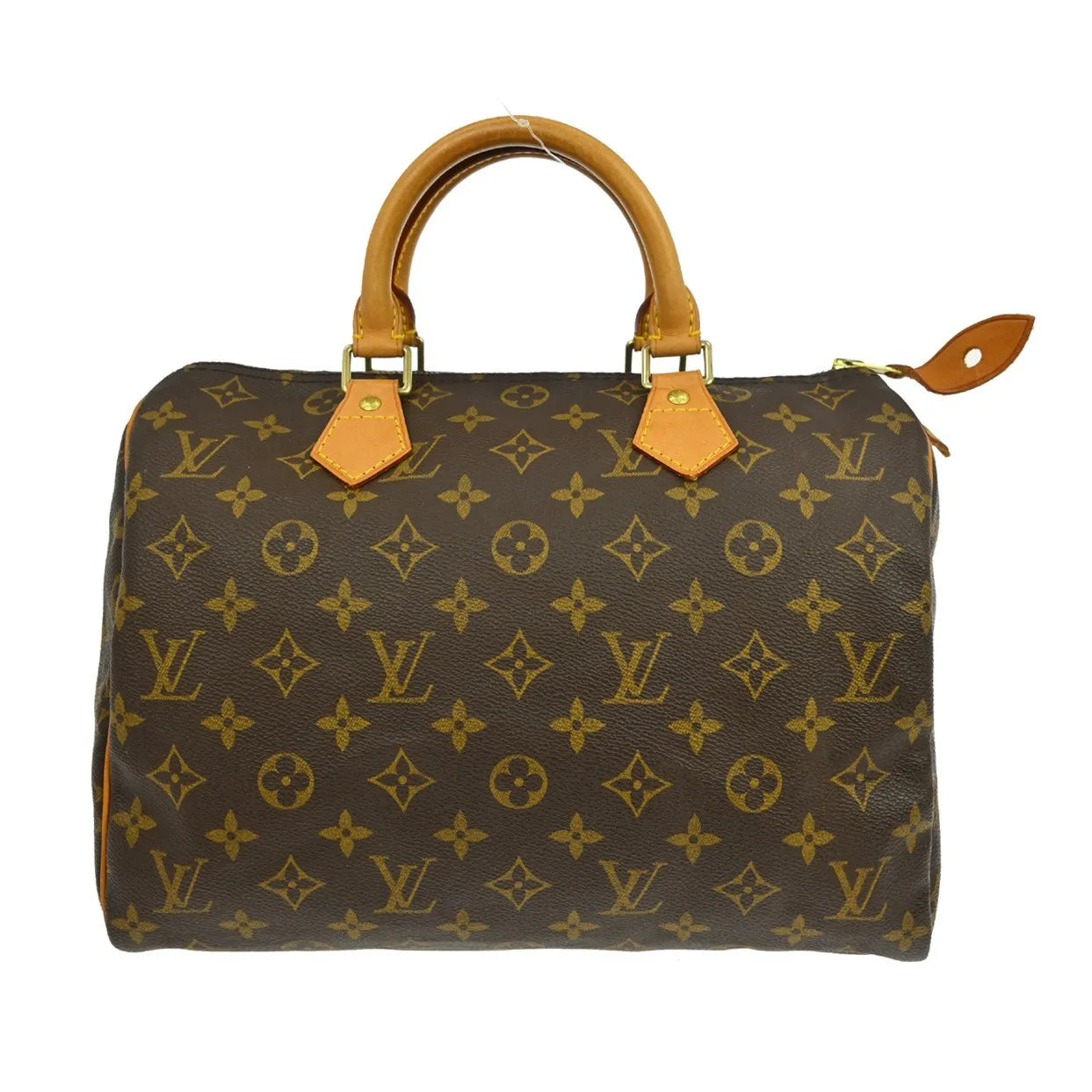 Louis Vuitton Speedy Monogram, Brown, Canvas, Handbag