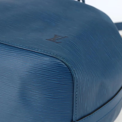Louis Vuitton Petit Noe Epi Leather, Blue, Leather, Shoulder Bag