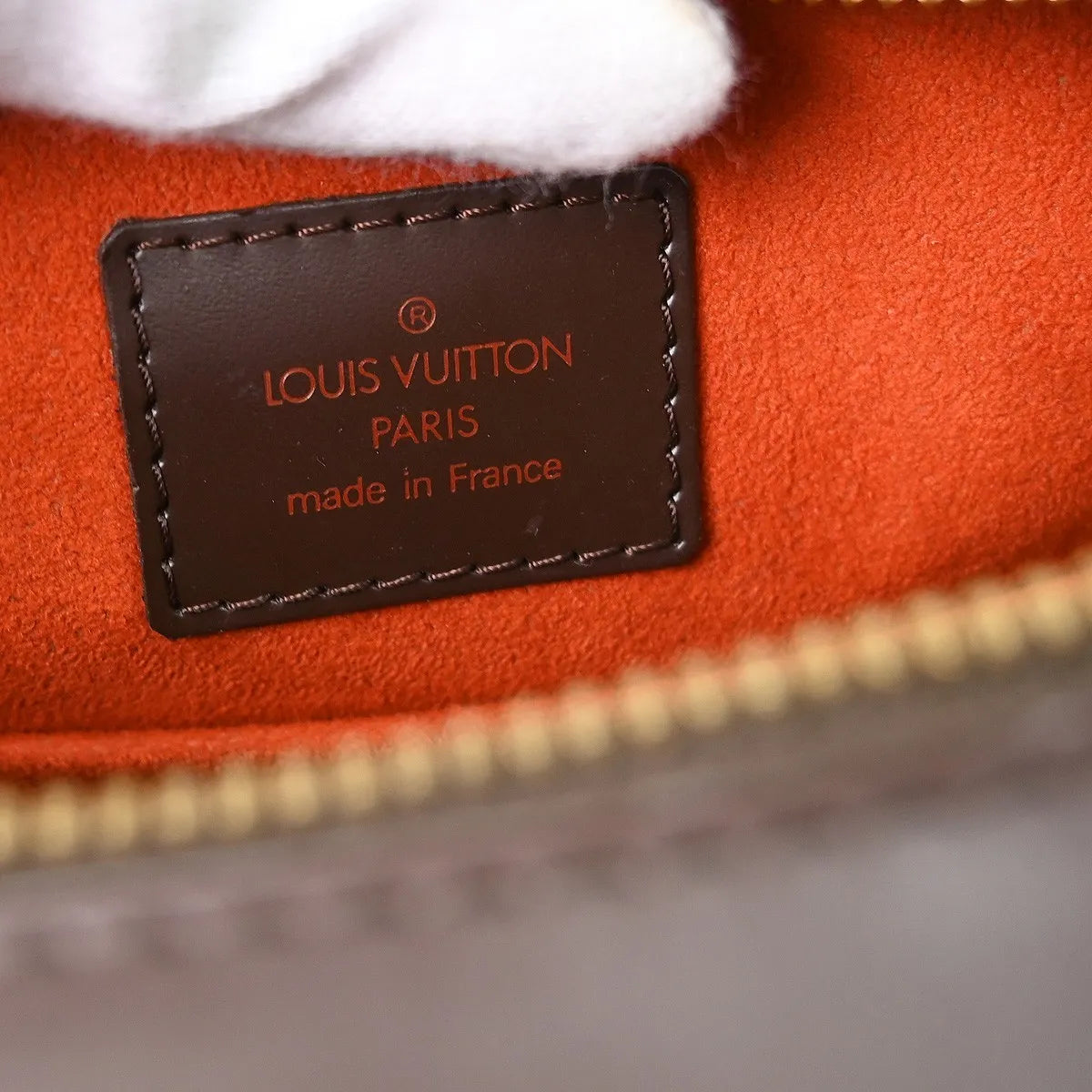 Louis Vuitton Sarria Damier, Brown, Canvas, Handbag