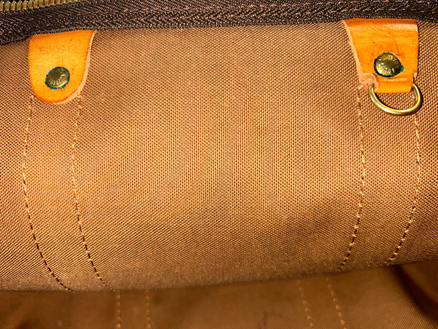 Louis Vuitton Keepall Monogram Canvas, Brown, Canvas, Travel Bag