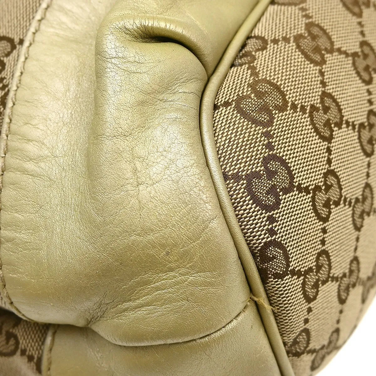 Gucci Sukey Top Handle Tote GG Canvas, Beige, Canvas, Tote Bag