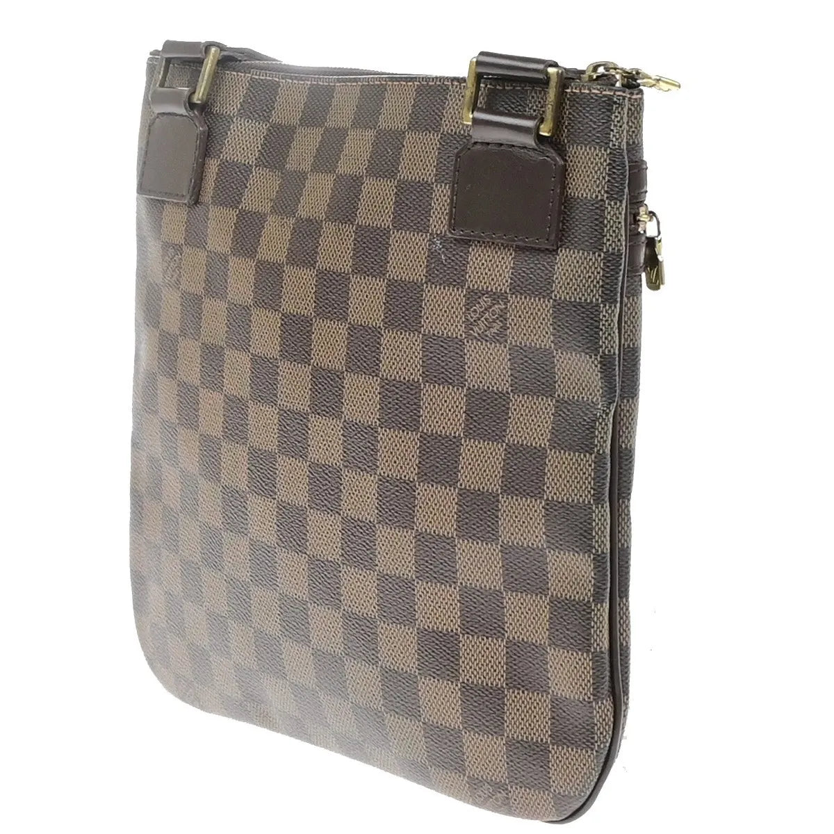 Louis Vuitton Bosphore Pochette Damier, Brown, Canvas, Shoulder Bag