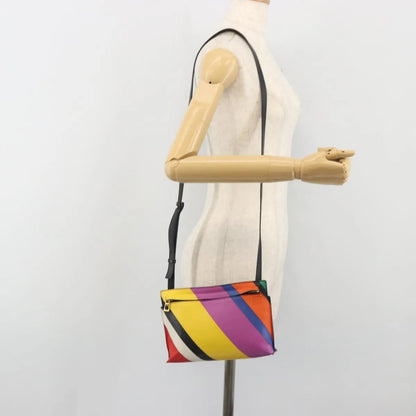 Loewe T Messenger Leather, Multicolour, Leather, Shoulder Bag