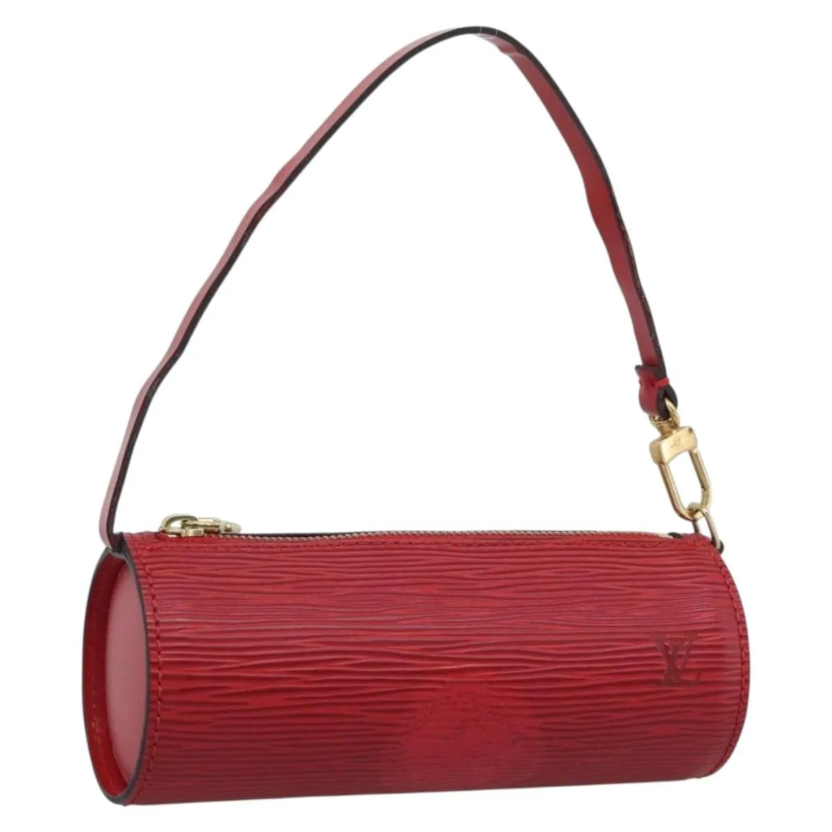 Louis Vuitton Soufflot Pochette Epi Leather, Red, Leather, Clutch