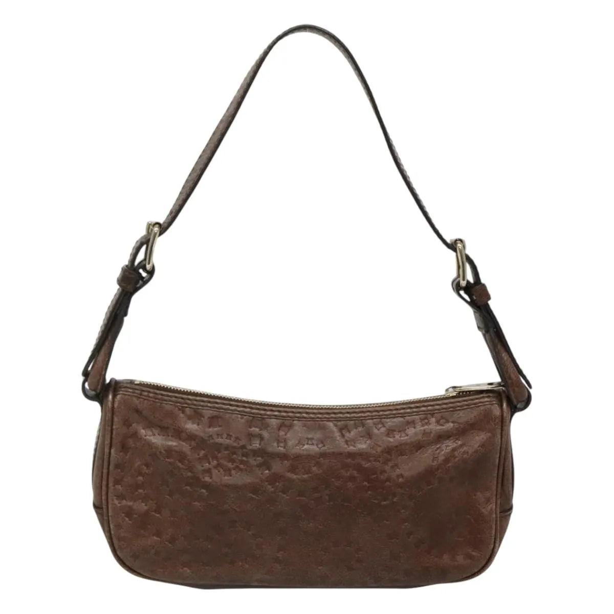 Celine Vintage Leather, Brown, Leather, Shoulder Bag
