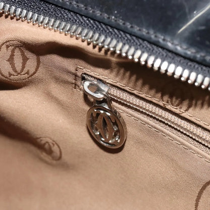 Cartier Marcello Patent leather, Black, Patent Leather, Handbag