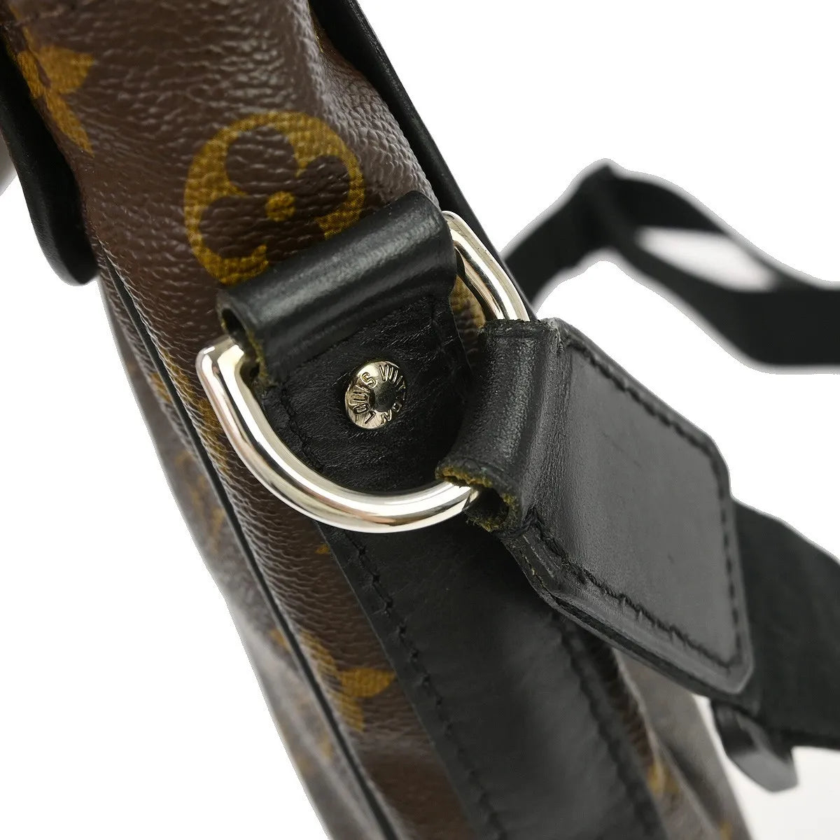 Louis Vuitton Bass Messenger Macassar Monogram Canvas, Brown, Canvas, Shoulder Bag