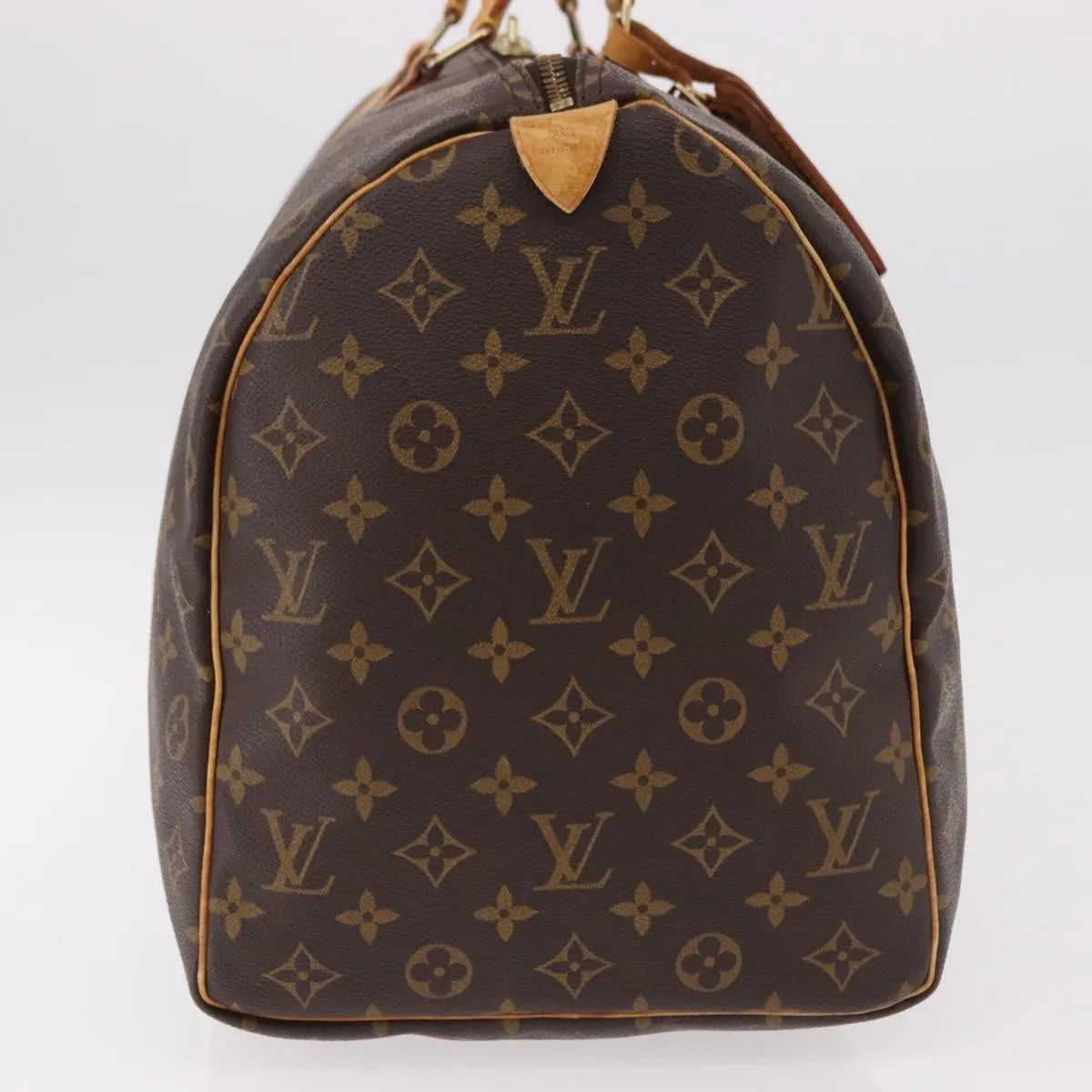 Louis Vuitton Keepall Monogram, Brown, Canvas, Travel Bag
