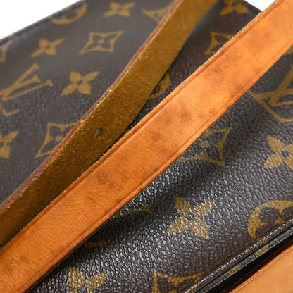 Louis Vuitton Cartouchiere Monogram Canvas, Brown, Canvas, Shoulder Bag