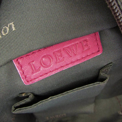 Loewe Anagram Logo Nappa Aire Hand Leather, Pink, Leather, Handbag