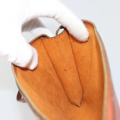 Louis Vuitton Pochette Accessoires Epi, Brown, Leather, Clutch