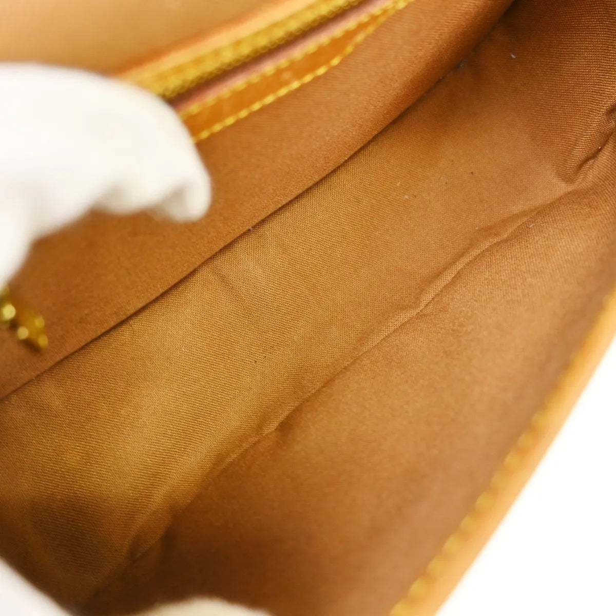 Louis Vuitton Sologne Monogram Canvas, Brown, Canvas, Shoulder Bag