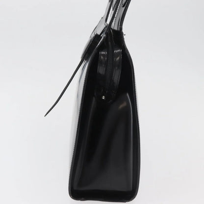 Salvatore Ferragamo Gancini Tote Patent leather, Black, Patent Leather, Tote Bag
