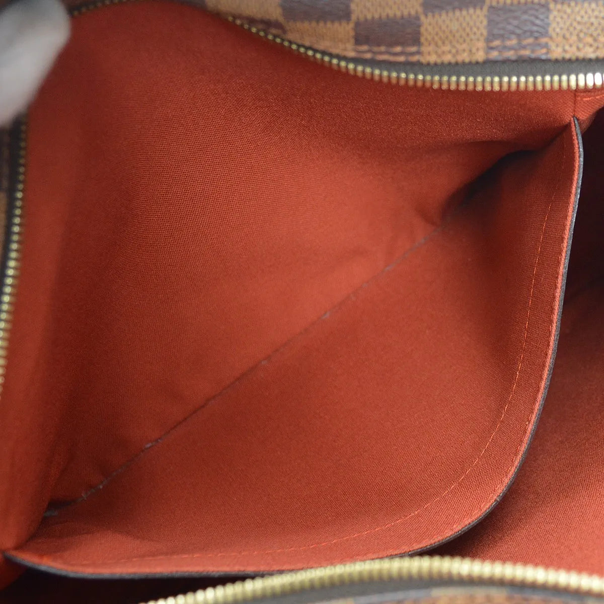 Louis Vuitton Naviglio Damier, Brown, Canvas, Shoulder Bag