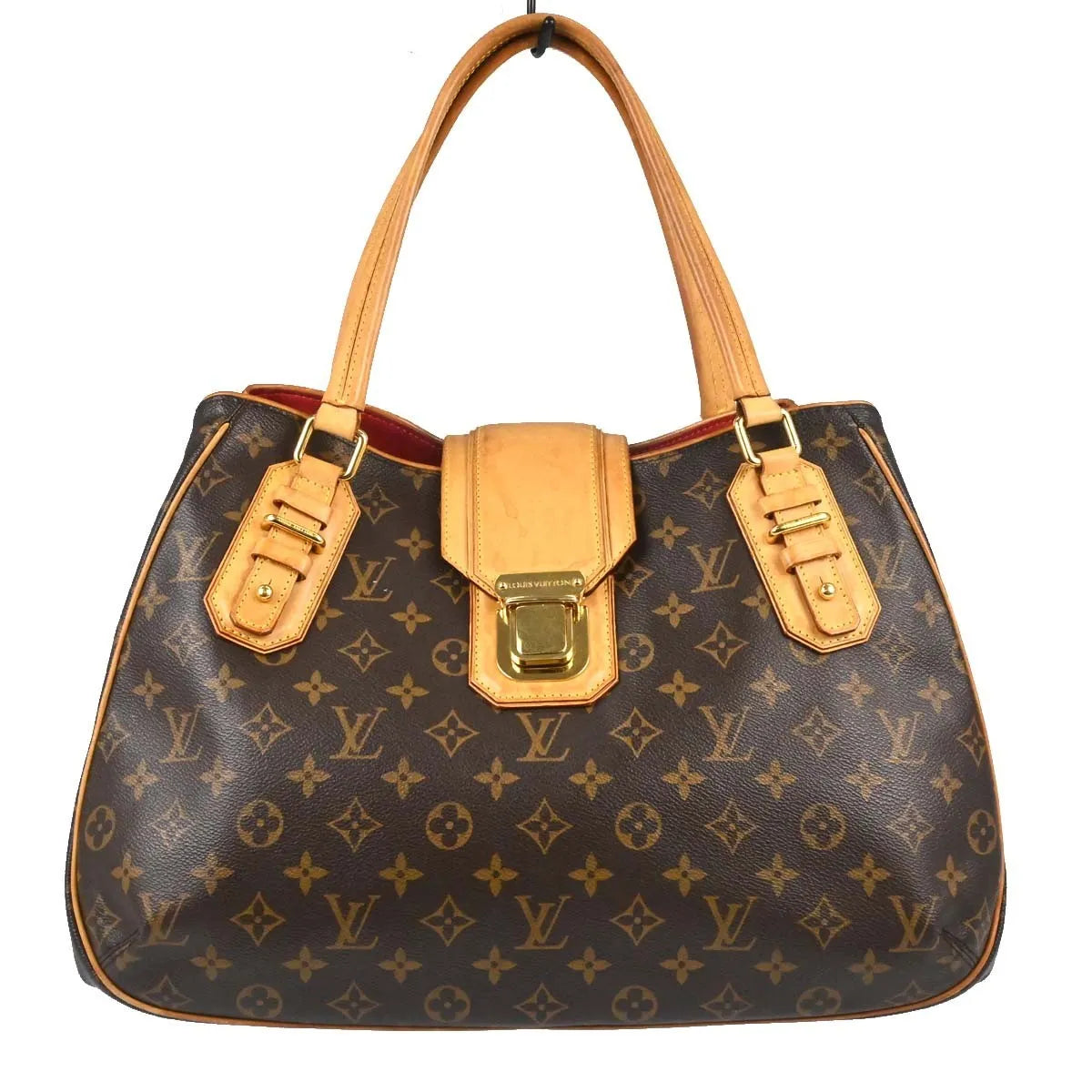 Louis Vuitton Griet Monogram, Brown, Canvas, Handbag
