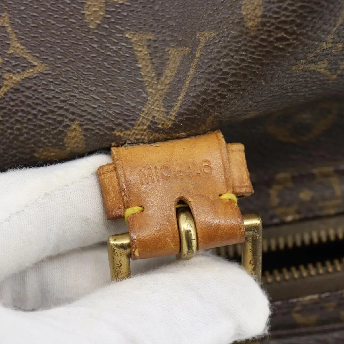Louis Vuitton Vintage Montsouris Monogram Canvas, Brown, Canvas, Backpack